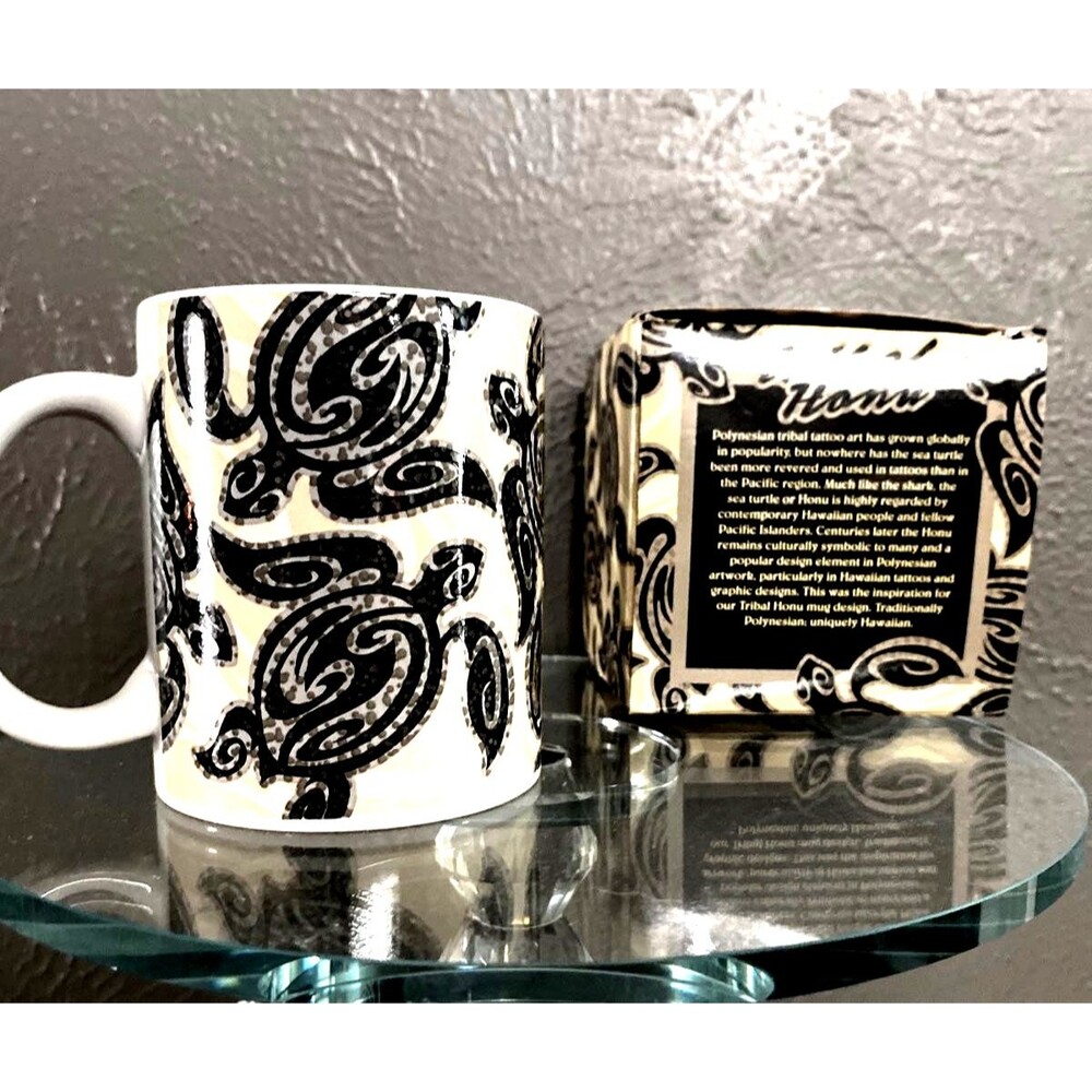 Islander Tribal Hona 11oz Stoneware Sea Turtle Mug